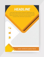 Annual Report Concept Flyer Template