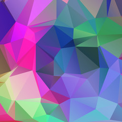 Fototapeta premium Abstract Color Polygon Background Design, Abstract Geometric Origami Style With Gradient