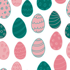 Easter eggs Easter eggs seamless