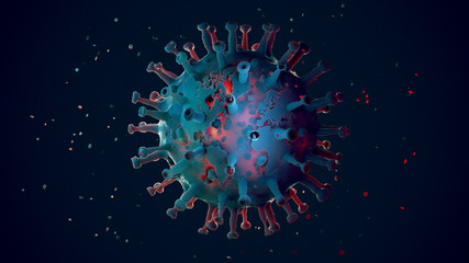 Fototapeta na wymiar covid-19 coronavirus world pandemic 