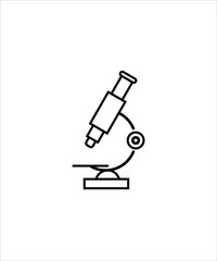 microscope line icon,vector best line icon.