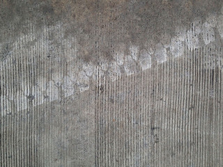 Concrete floors are welded wheels, background