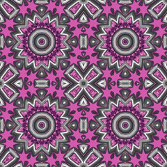 Pink Seamless Repeating Pattern Tile