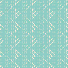 Vector green geometric chevron seamless pattern background