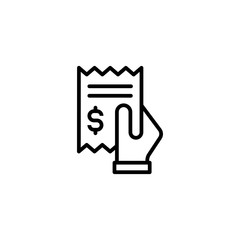 Bill, Invoice, Payment icon, Medical bill, Banking transaction receipt, Online shopping, Procurement expense, Money document file. websites and print media and interfaces. 