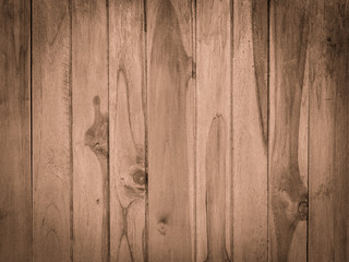 Wood panel plank texture background, image used retro vintage filter
