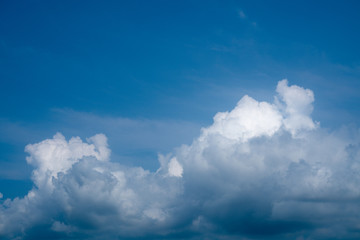 Obraz premium 夏の空 青空と雲