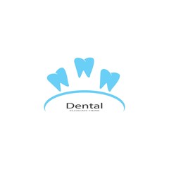 Fototapeta premium Smile Dental logo Template vector illustration icon