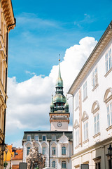 Fototapeta na wymiar Old Town Hall in Brno, Czech Republic