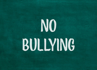 Fototapeta na wymiar No Bullying
