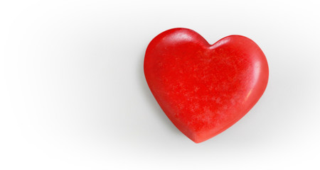 Fototapeta premium Red heart. and donation concepts