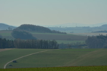 Landschaft Erzgebirge