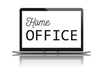 Notebook Home Office Mirror