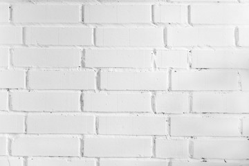 Obraz premium White brick wall with shadows 