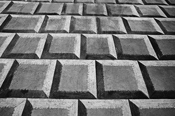 background texture stone pavement / abstract stone background bricks