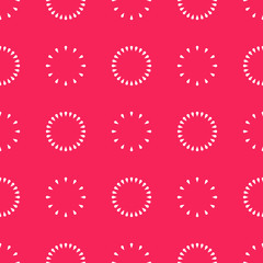 Abstract seamless pattern with circles, geometric background, elegant ornament