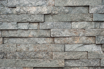 Stone blocks brick wall textured background