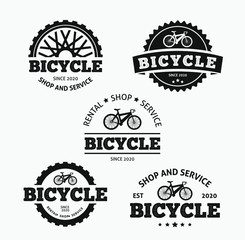 Set Vintage Logo Modern Minimalist Template Design with Various Themes