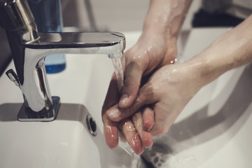  rubbing nails and fingers washing frequently or using hand sanitizer gel. keep your hands clean during coronavirus