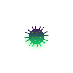 Coronavirus icon, Novel coronavirus (2019-nCoV),