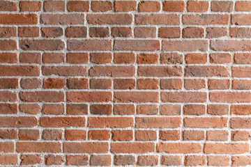 Red brick wall background