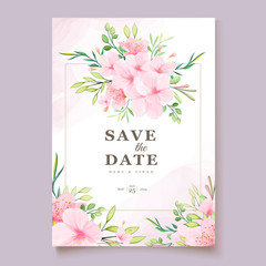 elegant wedding invitation card template
