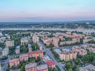 Fototapeta premium City aerial view