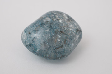 Fototapeta premium A Silver Blue Gemstone