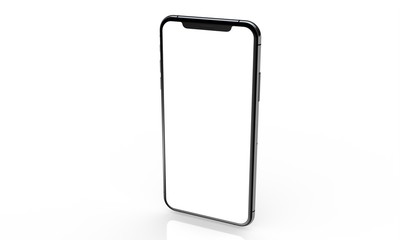 smartphone mobile in 3d mockup