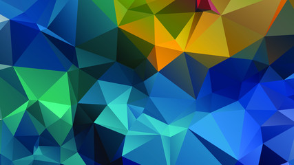 Obraz premium Abstract Color Polygon Background Design, Abstract Geometric Origami Style With Gradient