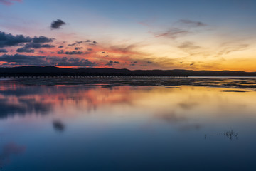 Obraz premium Sunset at Long Jetty NSW Australia