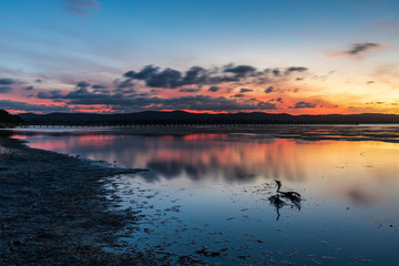 Obraz premium Sunset at Long Jetty NSW Australia