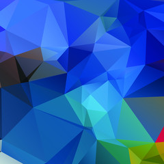 Abstract Color Polygon Background Design, Abstract Geometric Origami Style With Gradient