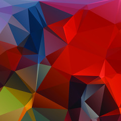 Abstract Color Polygon Background Design, Abstract Geometric Origami Style With Gradient