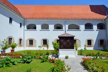 Fototapeta na wymiar Franciscan Monastery founded by Templars in 12th century, Serbia