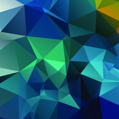 Abstract Color Polygon Background Design, Abstract Geometric Origami Style With Gradient
