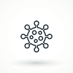 Corona Virus. Coronavirus. virus of illness in Humans, from the common cold to SARS. 2019-nCoV common human virus or bacteria microbe, bacterium