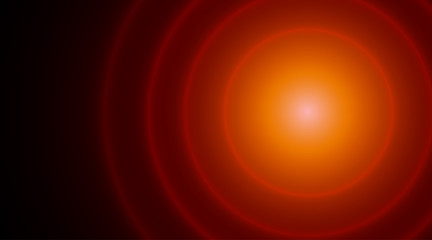 Isolated radial pain spread. Solar system element. Medical sign. Pharmaceutical abstract icon. Painkillers symbol.