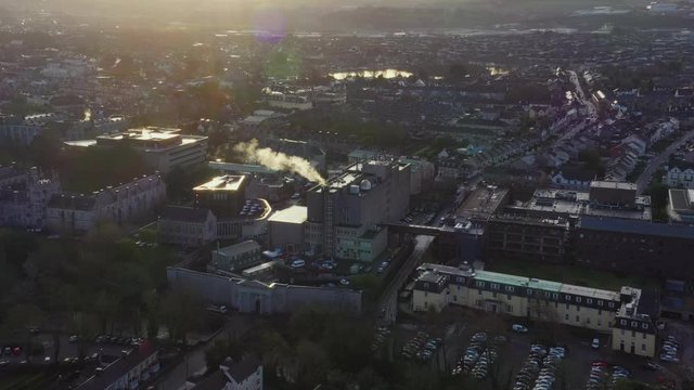 Aerial view of University College Cork &ndash; National University of Ireland.
The university was founded in 1845, It became University College, Cork, under the Irish Universities Act of 1908.