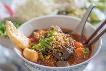 Northern Thailand's Rice Noodle soup