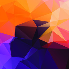 Abstract Color Polygon Background Design, Abstract Geometric Origami Style With Gradient