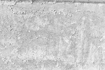 white wall cracks background / abstract white vintage background, texture old wall with cracks