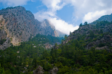 Mountain landscapes of Turkey