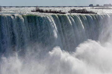 Fototapeta na wymiar Canadian Falls Upclose