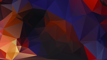 Abstract Color Polygon Background Design, Abstract Geometric Origami Style With Gradient