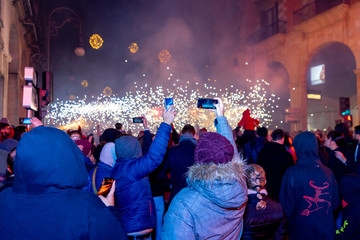 Fiesta con fuego