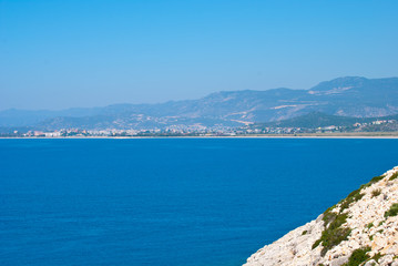 Obraz premium View of the Mediterranean coast. Turkey