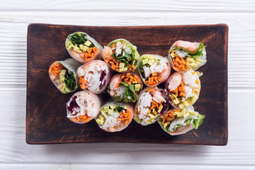 Vietnamese spring rolls