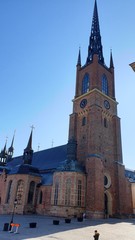 Fototapeta na wymiar church in Copenhagen. Sweden