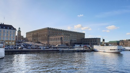 Obraz premium view of the city of Stockholm. Sweden.